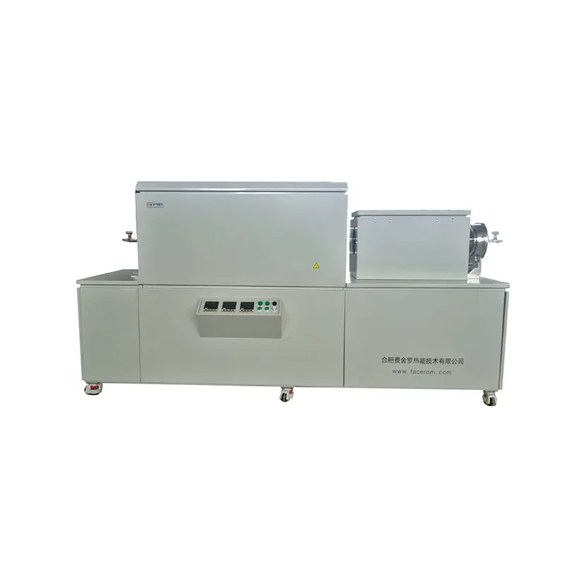 1000℃ Three Zones 200mm/250mm Tubular Furnace for Industrial Use