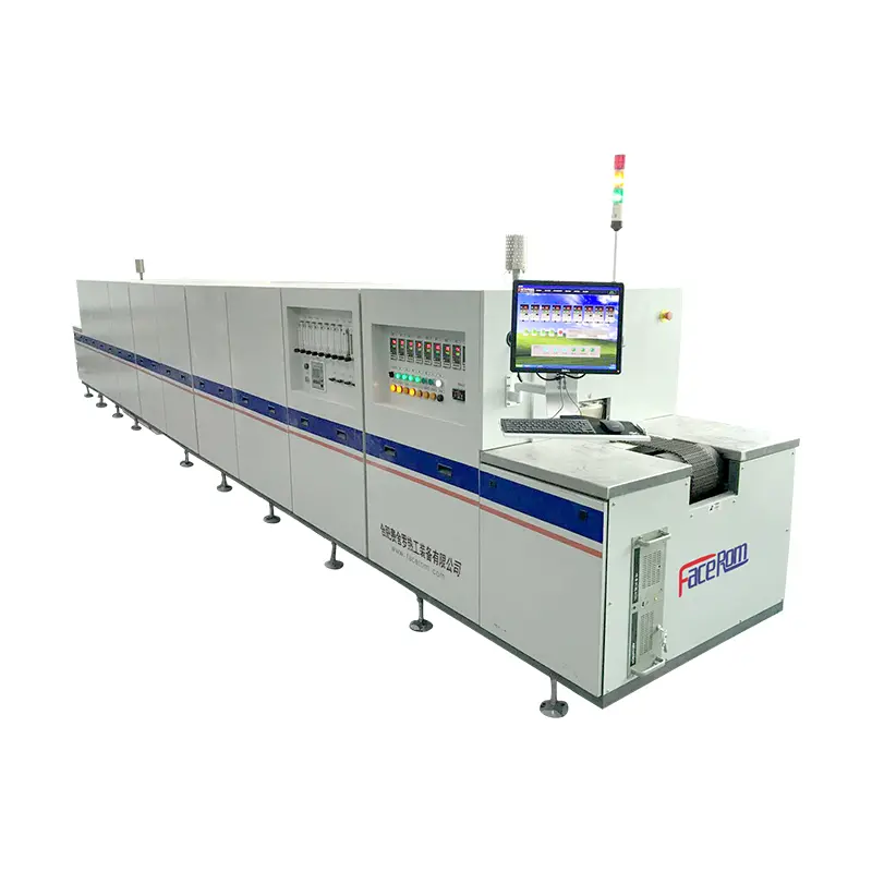 Glass to Metal 8 Zones Chain Vitrification Furnace