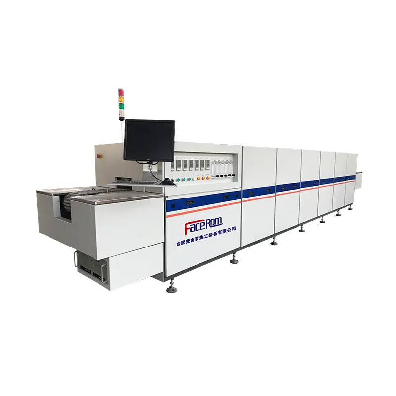 200~1000℃ 9 Zones Heating Chain Sintering Furnace