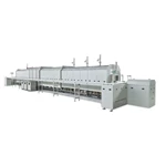 1600℃ 8 Zones Advanced Ceramics Pusher Sintering Kiln Furance